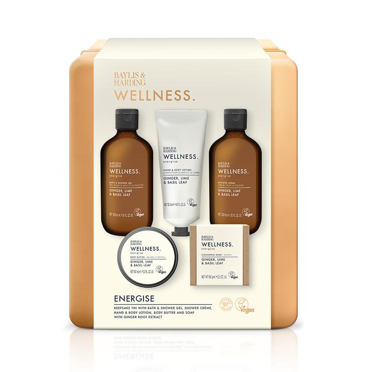 Luxury Pamper Tin Gift Set Baylis Harding